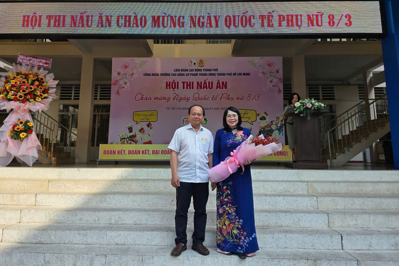 CÔNG ĐOÀN TRƯỜNG TỔ CHỨC CÁC HOẠT ĐỘNG KỶ NIỆM 1985 NĂM KHỞI NGHĨA HAI BÀ TRƯNG, 115 NĂM NGÀY QUỐC TẾ PHỤ NỮ 8/3 VÀ NGÀY QUỐC TẾ HẠNH PHÚC 20/3