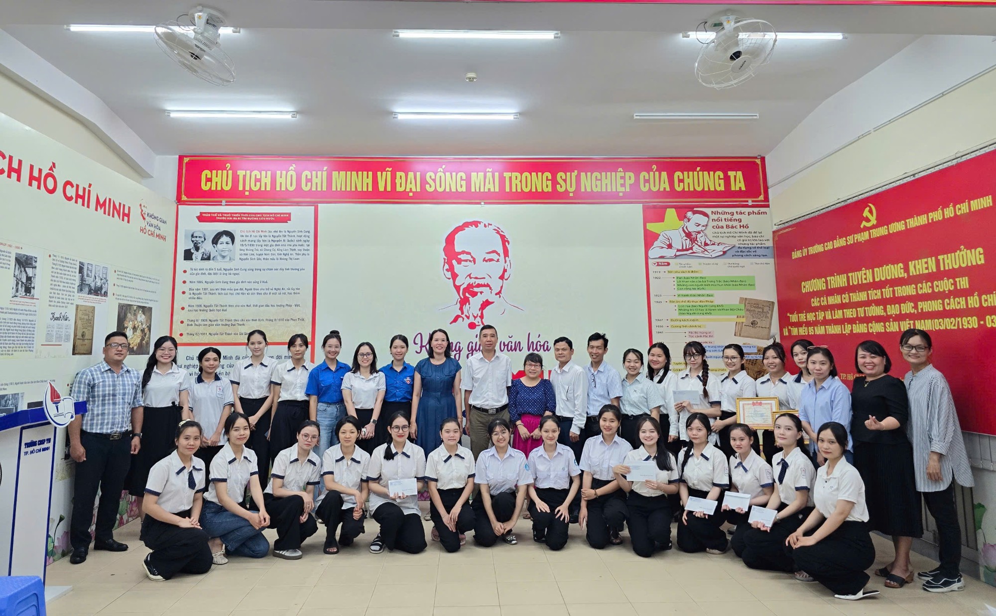 Chi bộ 5 tổ chức các hoạt động chào mừng Đại hội Đảng bộ Trường lần thứ VI, Nhiệm kỳ 2025-2030