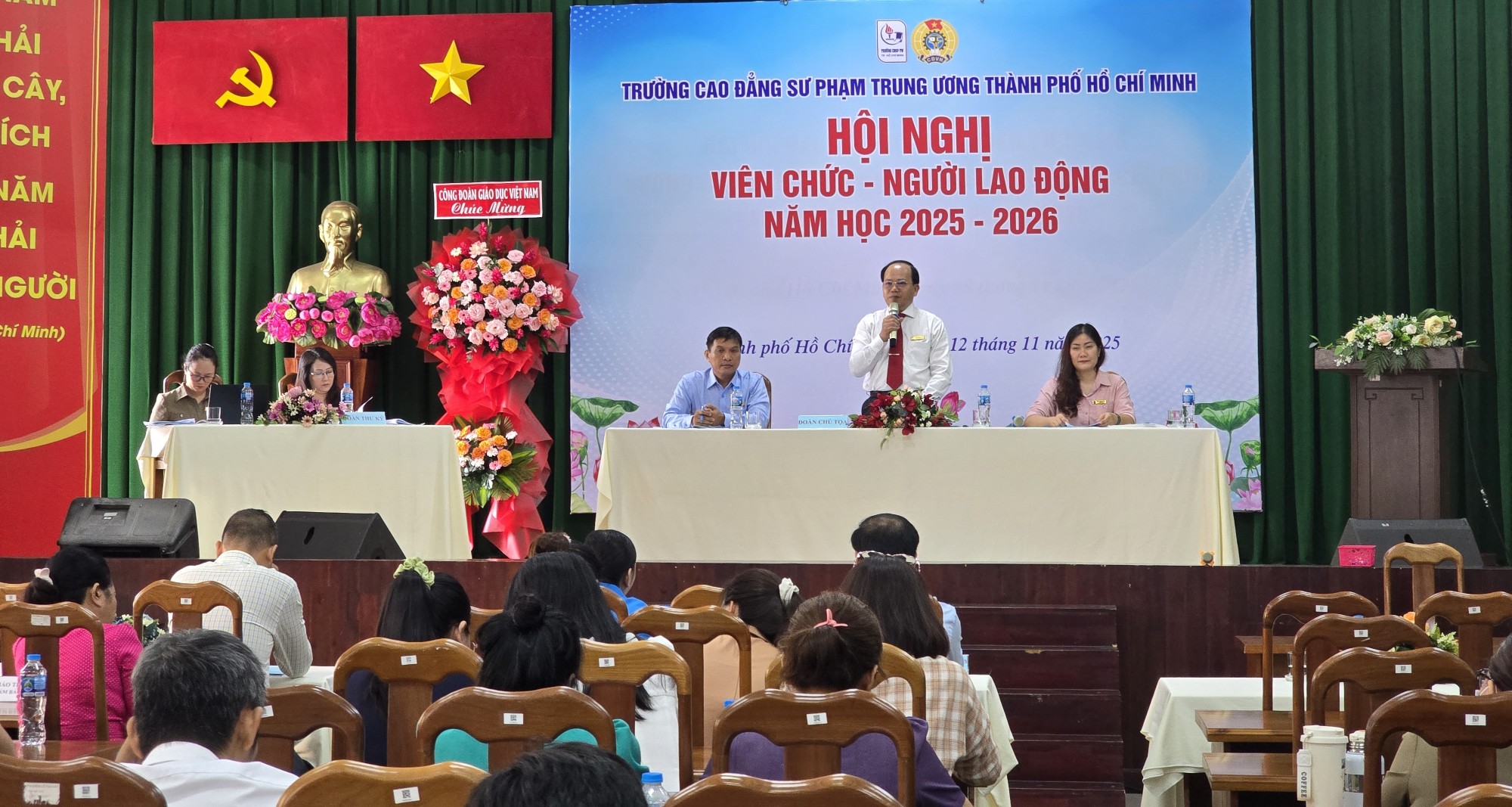 HỘI NGHỊ VIÊN CHỨC, NGƯỜI LAO ĐỘNG NĂM HỌC 2025–2026